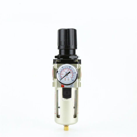 Pressure Reducer Compressed Air Regulator Filter and Gauge 1/2" Female Thread(G1/2)