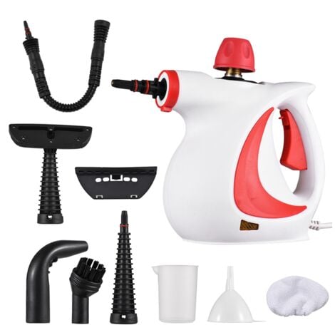 Pressurized Handheld Steam Cleaner Steamer for Cleaning Portable Furniture, Kitchen, Bathroom EU Plug