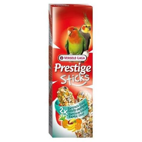 Prestigio basta grandi parrocchetti esotici frouit, 2 pezzi