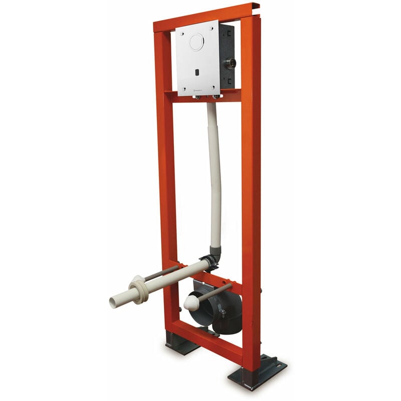 

PRESTO 18825PR DOMO SENSIA Soporte Bastidor Autoportante Para Inodoro Con Fluxor Electrónico Transformador Inox