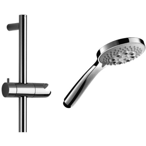 PRESTO 367513 Kit Ducha TEKNO Con Accesorios Slim Multi Cromo Flexo PVC - ref: 367513