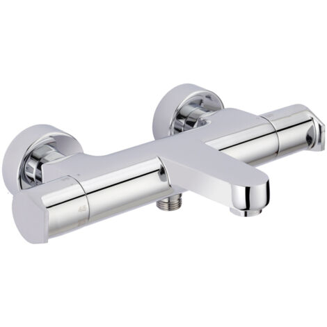 PRESTO 46041000 AROHA Grifo Baño-Ducha Termostático Con Accesorios De Ducha Cuerpo Frío - ref: 46041000