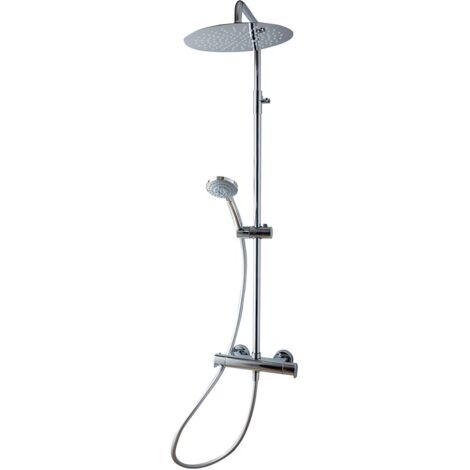 PRESTO 46059500 AROHA Columna Ducha Termostática Lux Cuerpo Frío Rociador 250 mm - ref: 46059500