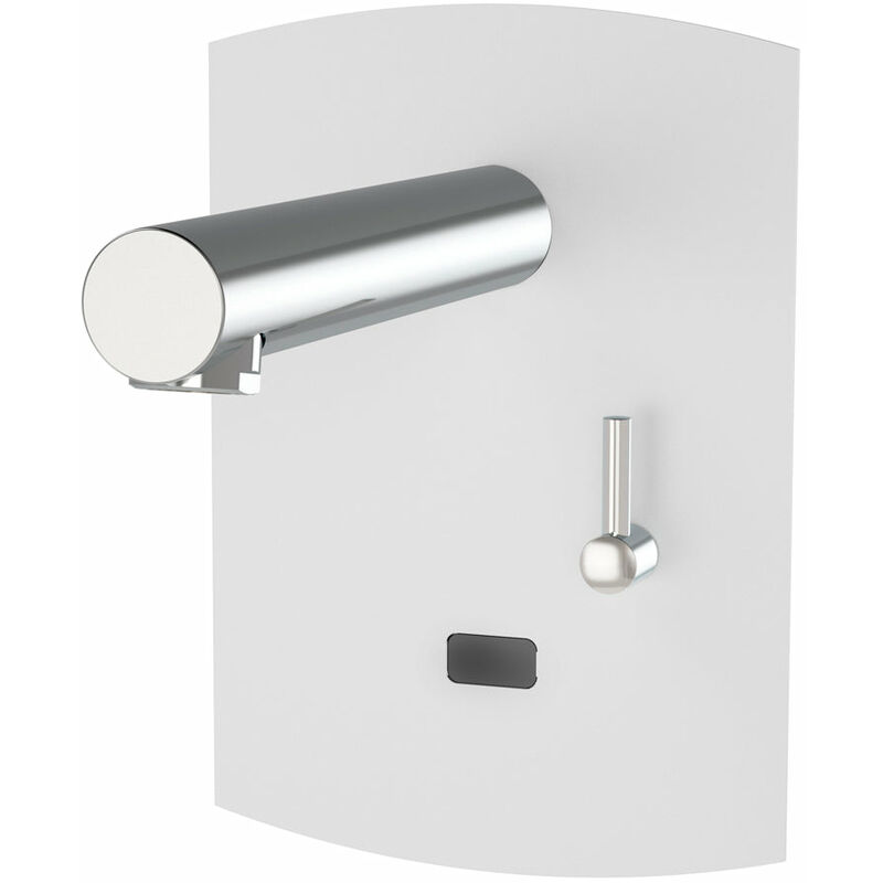 

PRESTO 79261PR DOMO SENSIA PM Lavabo Mural Mezclador Transformador Blanco