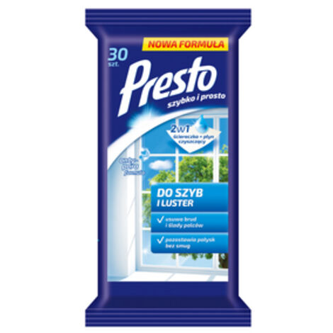 PRESTO clean Fensterputztücher 30 Stk.