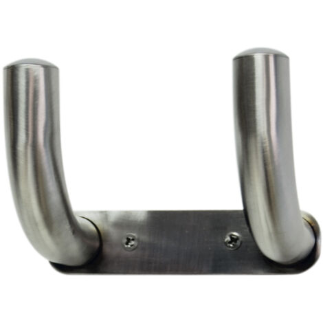 Presto Equip percha doble inox satinado 88048