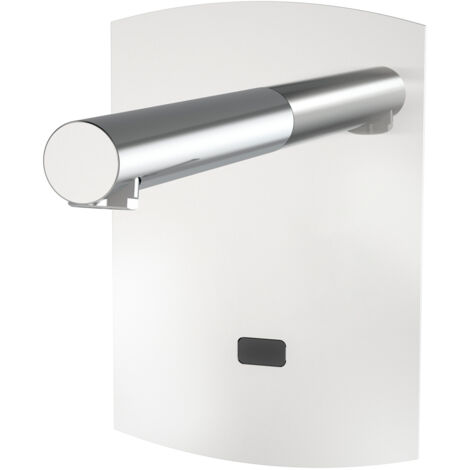 presto grifo electrónico sensor lavabo presto domo sensia lavabo mural un agua transformador inox 79226