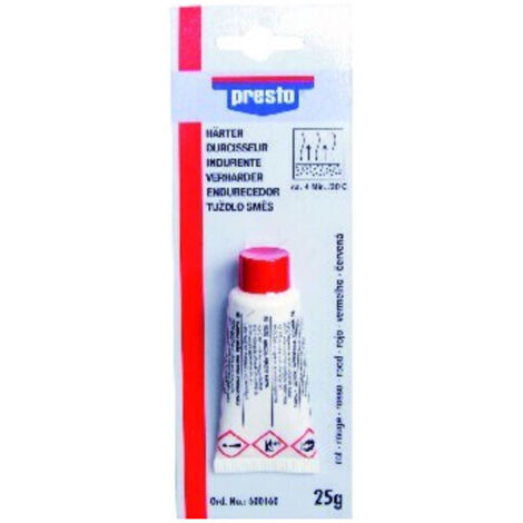 PRESTO Härter für Spachtel 25 g, rot Bli 6 Stk
