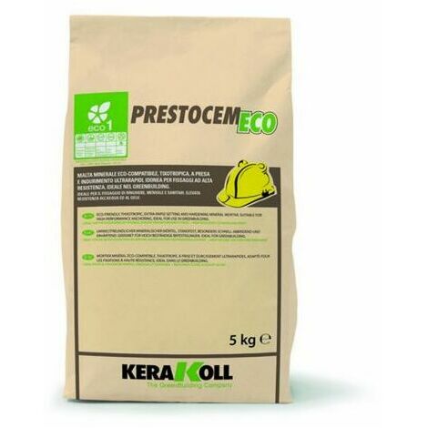 Prestocem eco malta ultrarapida kg 5 kerakoll