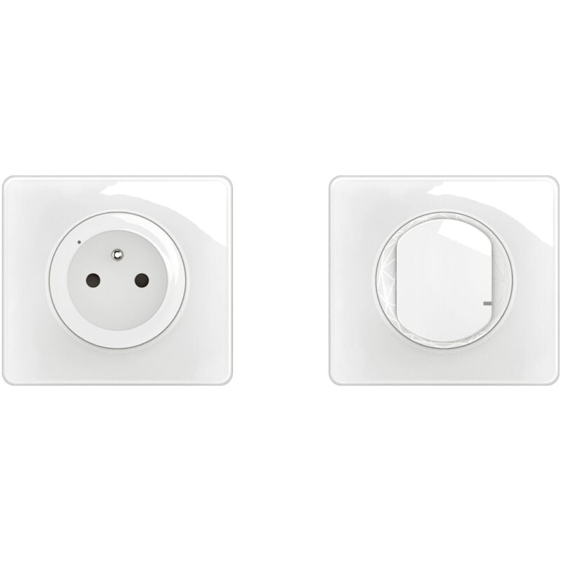 Legrand - prêt à poser céliane - créer une prise de courant commandée - blanc cb0406