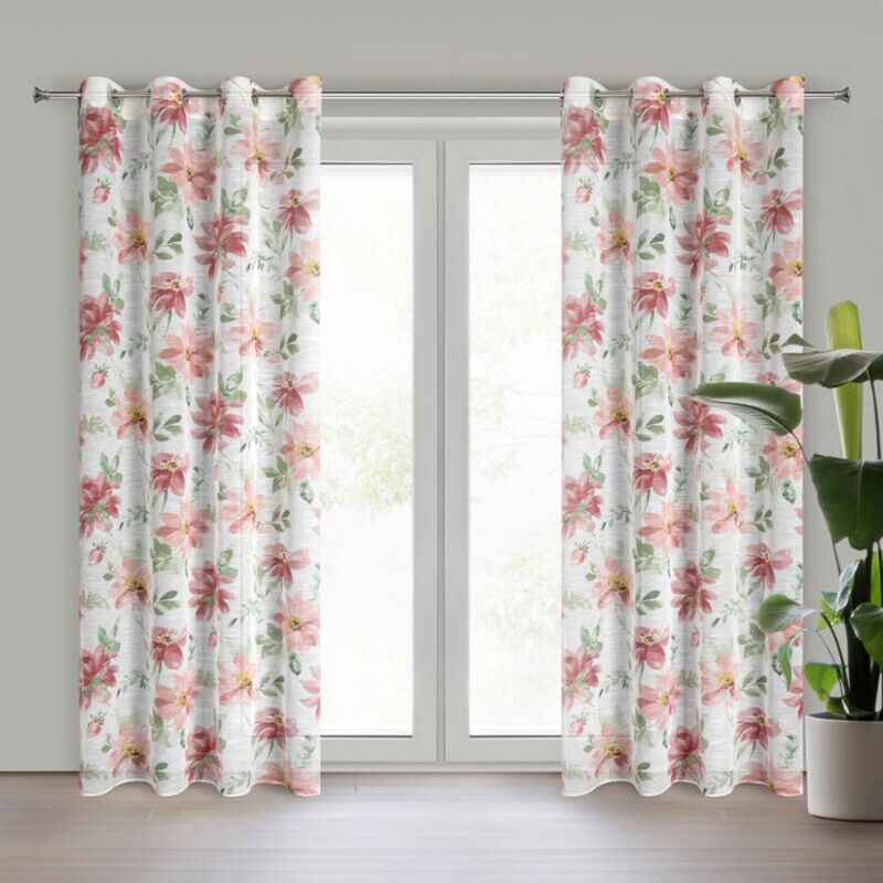 Prêt Rideau Debi 140 X 250 Cm Blanc