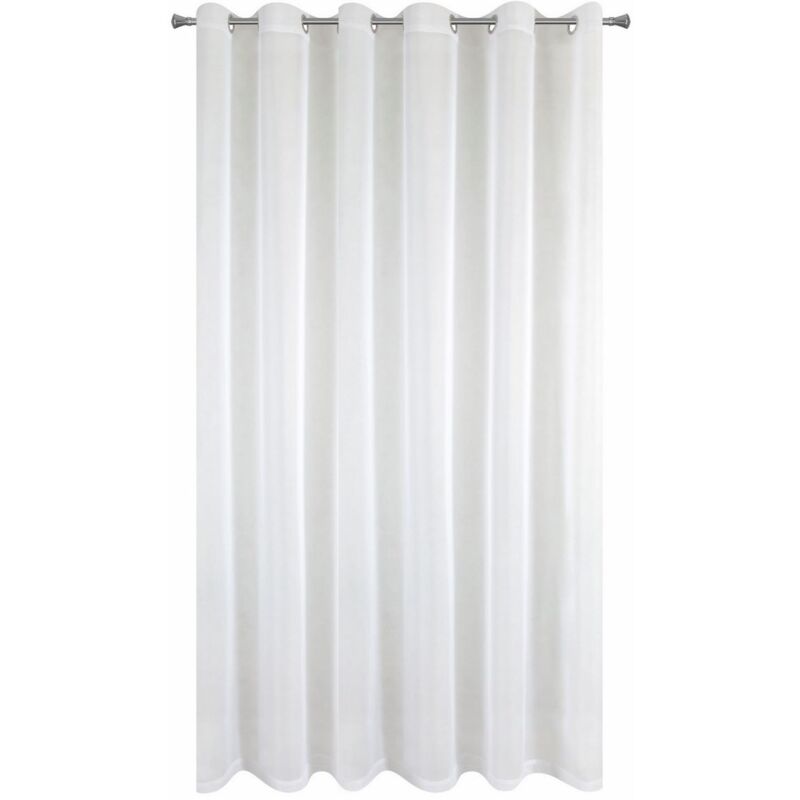 Rideau confectionné Lucy 200x250 cm blanc