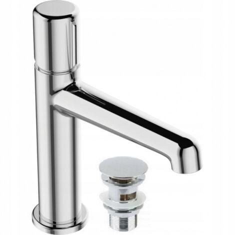 Pretto - robinet de lavabo sur pied avec bouchon