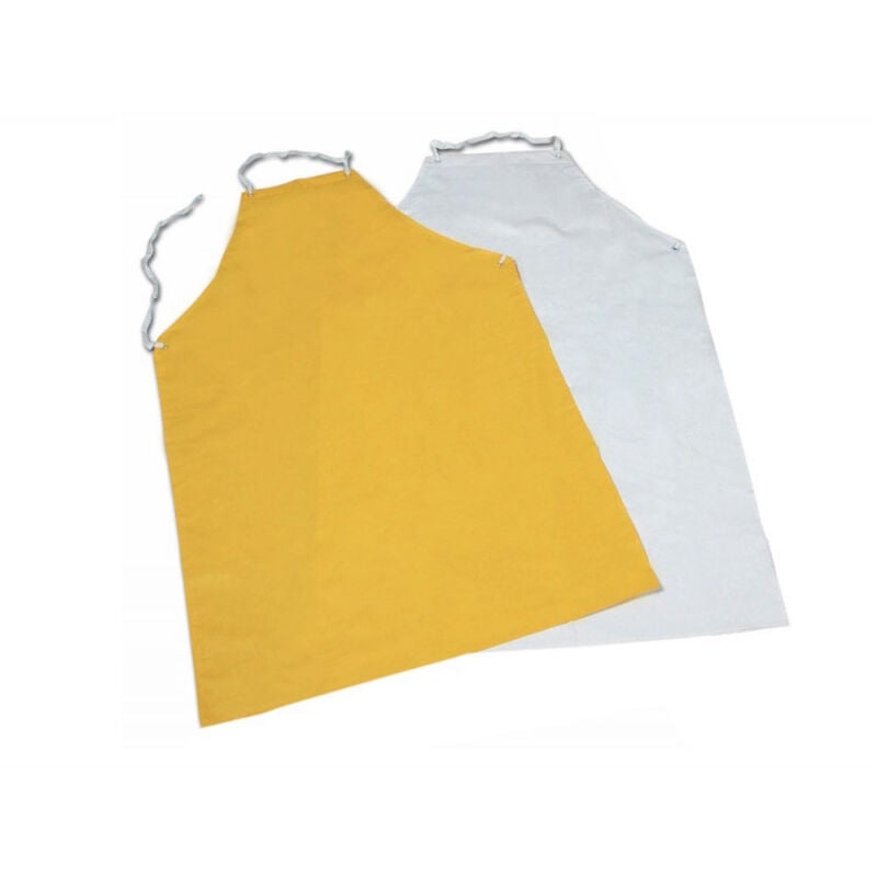 

Delantal de PVC para riesgos mínimos | Blanco - Safetop