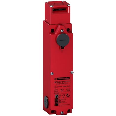 Preventa XCS-LF - inter. de pos. de sécu. métallique à clé Télémécanique - 4O+2F 24V - 3xM20