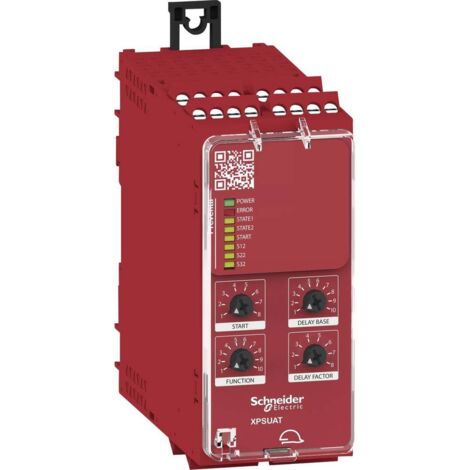 Preventa XPSU - module sécurité multifonctions - Cat4 - 6F 1O - 24V - vis