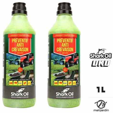 Préventif anti crevaison Shark Oil OKO super pro 1 litre par 2