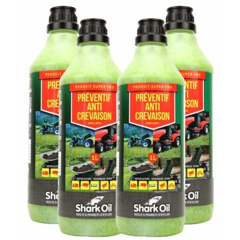 Préventif anti crevaison Shark Oil OKO super pro 1 litre par 4