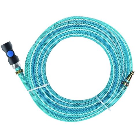Prevost – Rallonge tuyau à air comprimé 10m – Diamètre intérieur 8mm – Raccord rapide ISI 06 – Pression 2 à 12 bar – PVC résistant