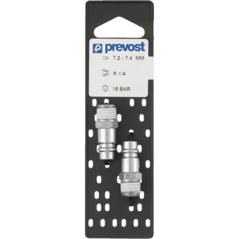 PREVOST tapón rosca macho cónica R 1/4 - El par - ERP 076151P2