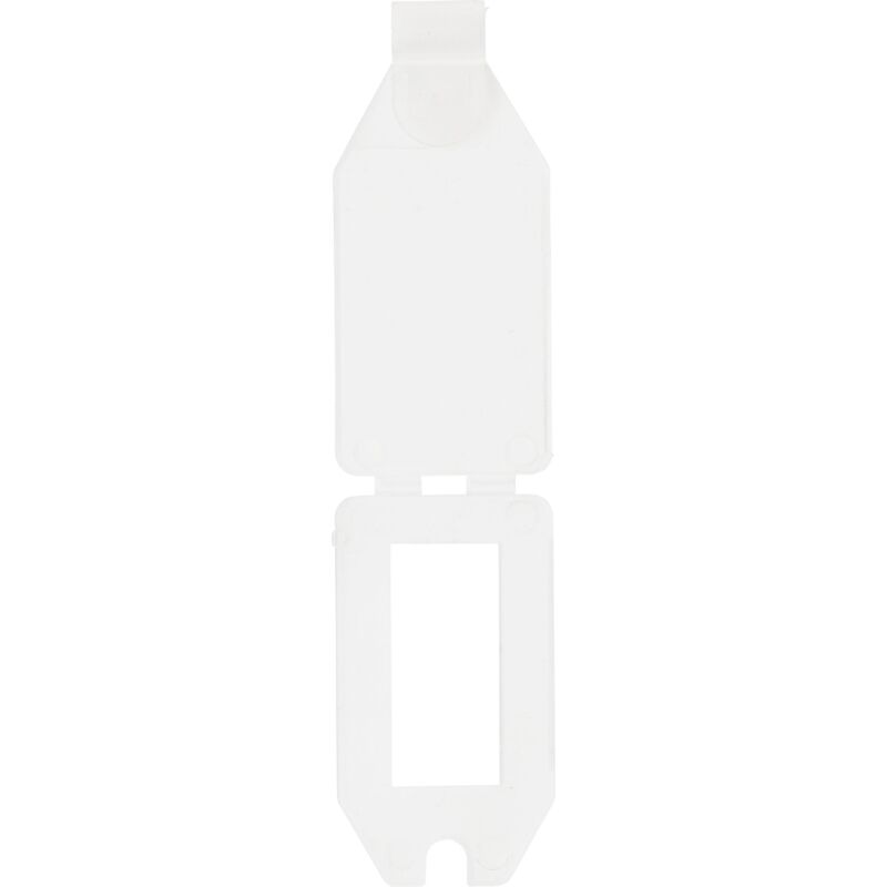 Etichetta prezzo, plastica 40 x 27 mm