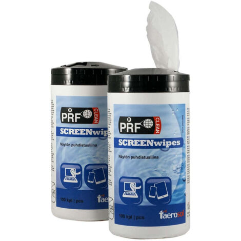 Prf salviette pulisci schermo antistatiche e antibatteriche 100 pezzi