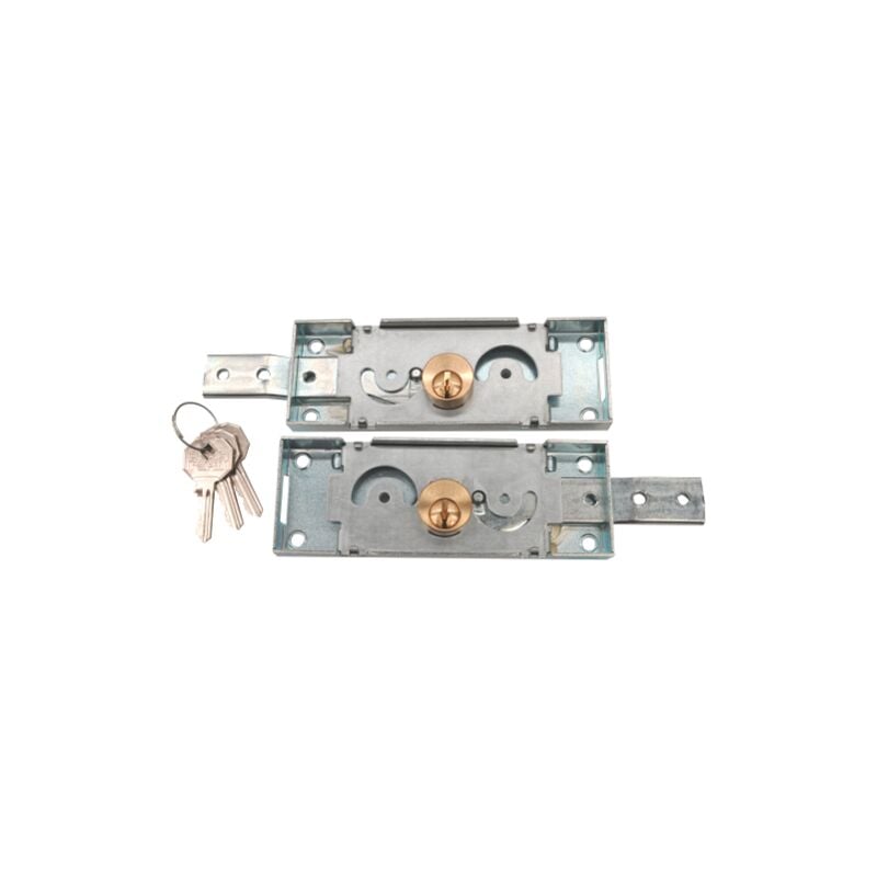 PrA fA rez la serrure art 711 couplA e a un couple latA ral avec cylindre fixe