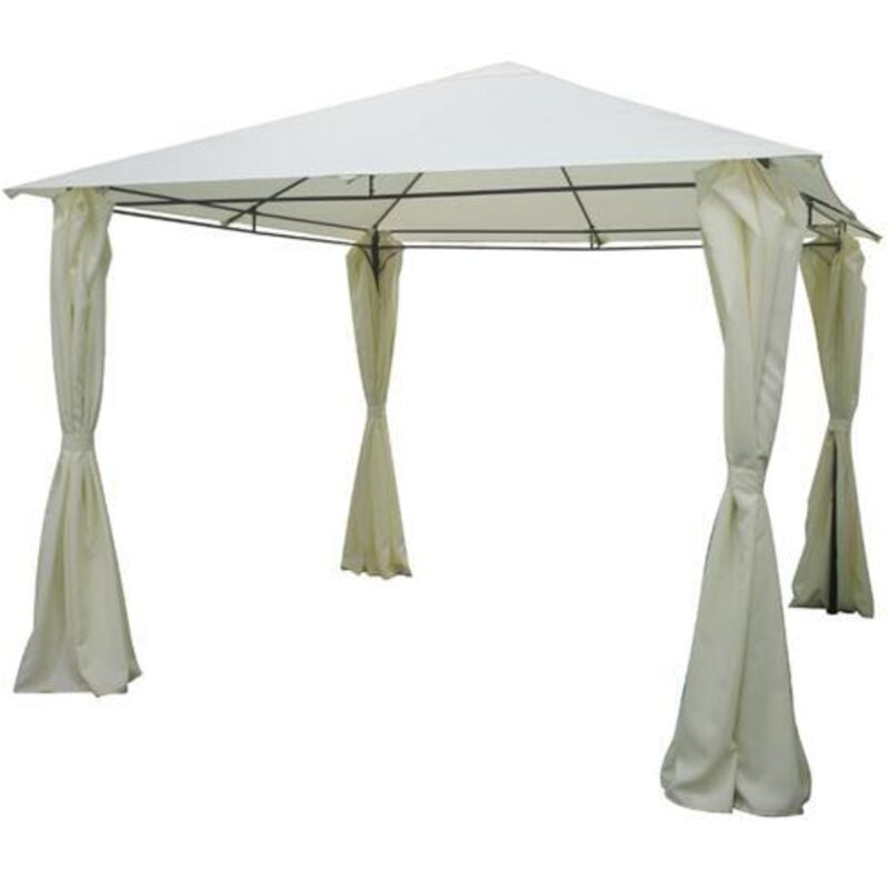 Pérgola metálica de exterior 3x4m - talla