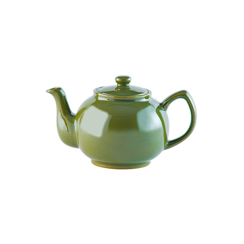 Image of Price & Kensington Olive Green 6 Cup Teapot