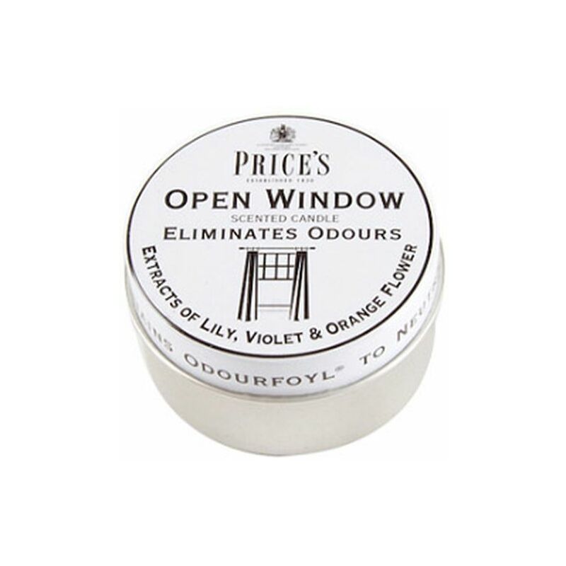 Scented Tin Open Window - FR510316 - Price's Candles