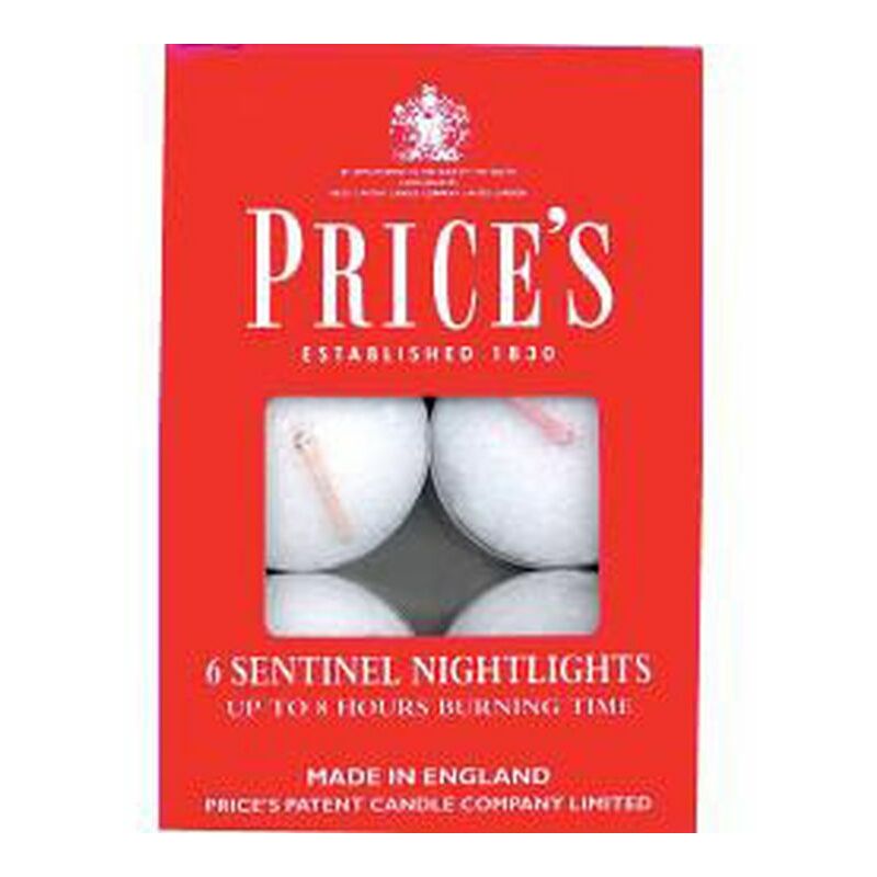 Sentinel Nightlights Pack 6 - SE000828 - Price's Candles