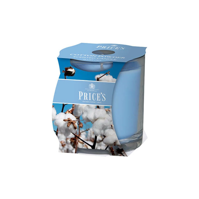 Price's - Prices Fragrance Collection Cotton Powder Cluster Jar Candle