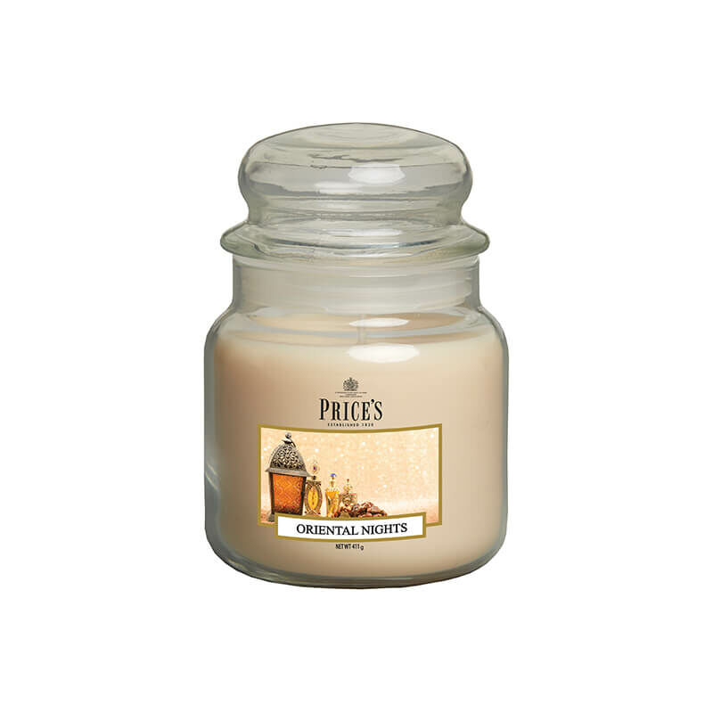 Prices Fragrance Collection Oriental Nights Medium Jar Candle