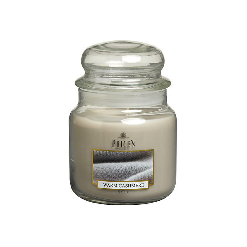 Prices Fragrance Collection Warm Cashmere Medium Jar Candle