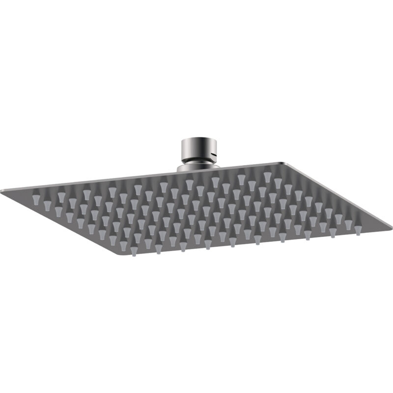 Balterley Fixed Head, 200mm - Brushed Pewter