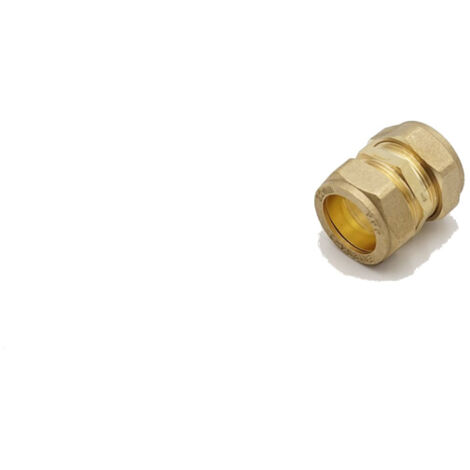 Prima Classic 22mm Brass Compression Coupling - WRAS Approved