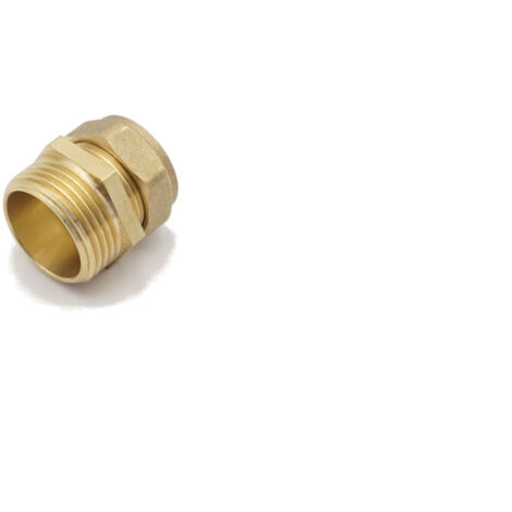 Prima Classic Compression Adaptor 22mm Brass Male Fitting