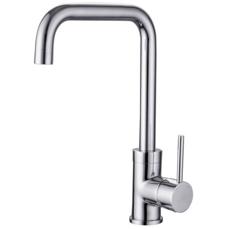 Prima Rhode U-Spout Kitchen Sink Mixer Tap - Chrome