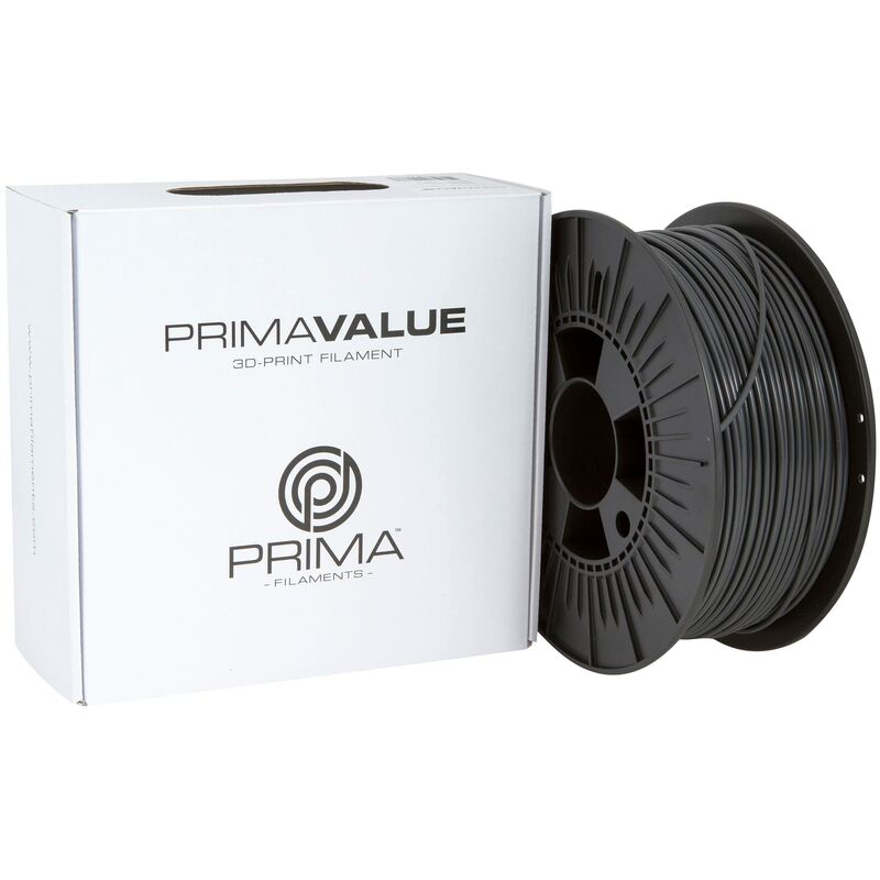 Image of Prima Filaments - Prima Value abs filamento per stampanti 3D – 1.75 mm – 1 kg bobina, Grau