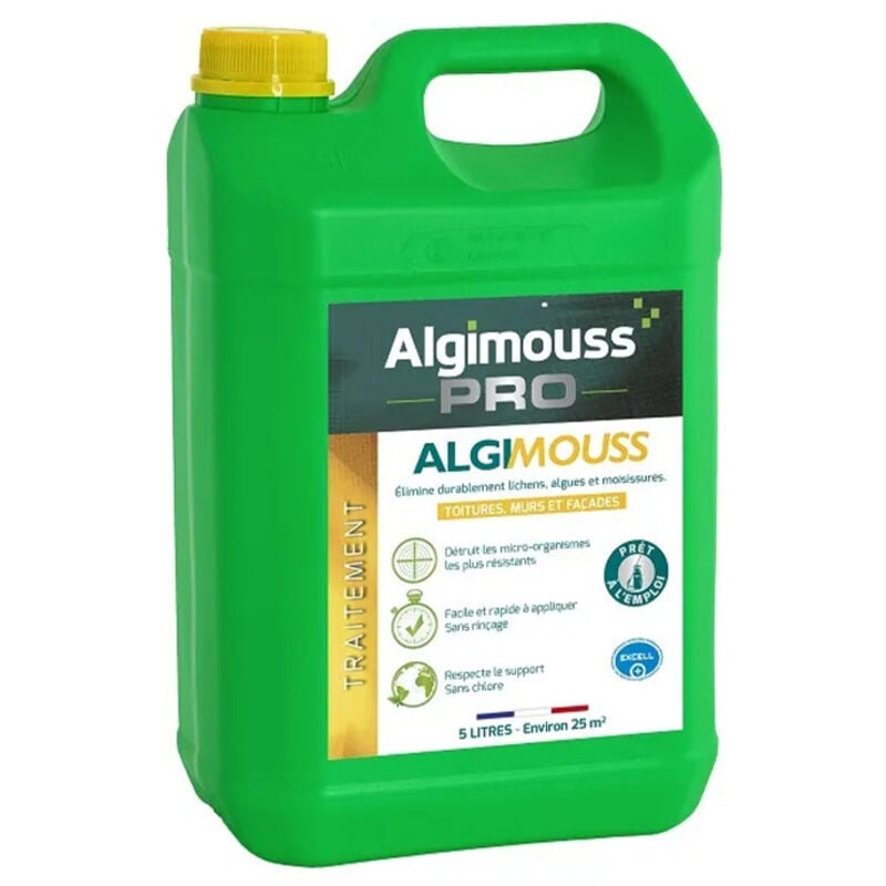 Primaire algitoit - 20 litres - Couche d'accrochage pour peinture Algitoit Algimouss 028001
