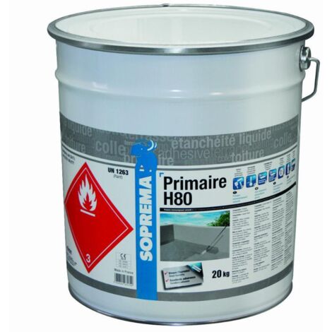 Primaire Alsan étanchéité liquide H80 SOPREMA - bidon de 20kg - 31607