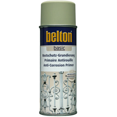 Primaire antirouille beige 400ml – Protection métal contre corrosion – Séchage rapide et excellente adhérence – Résine nitro-cellulosique - SPE 400 ML