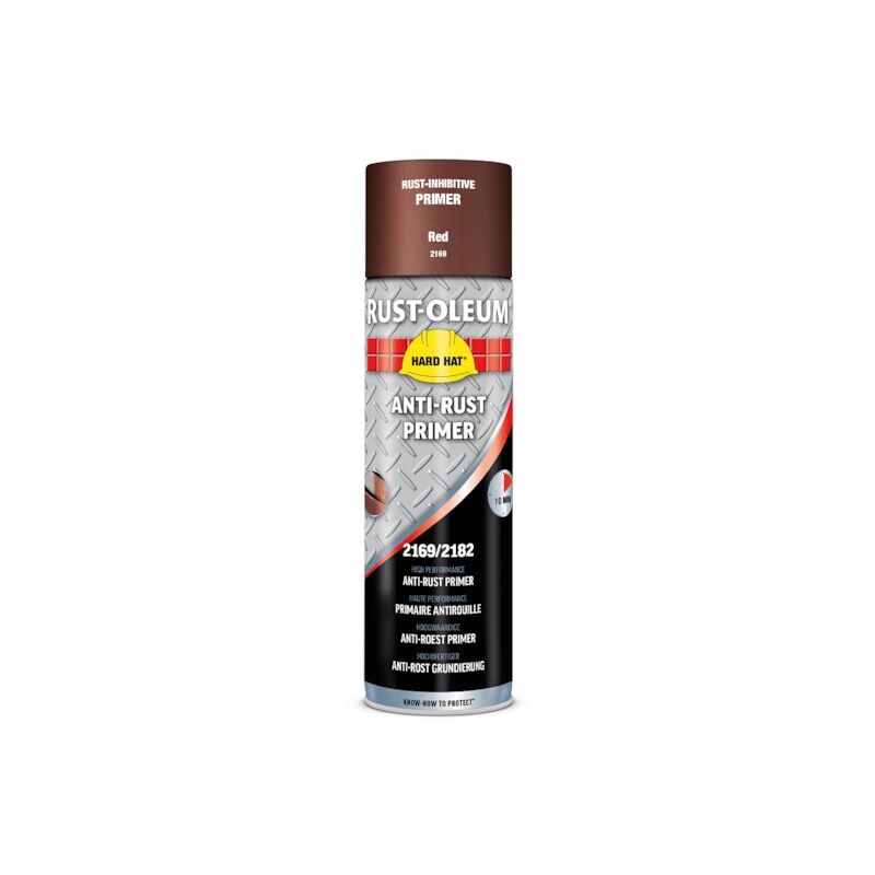 Rust-oleum - Primaire d'accroche hard hat - 500 mL - rouge