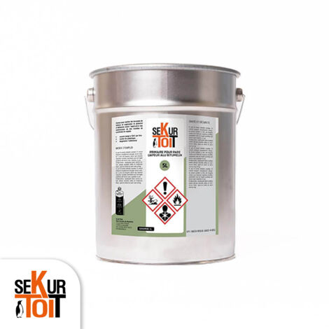 Primaire d’accroche bitumineux aluminium – bidon 5 L – SEKURTOIT