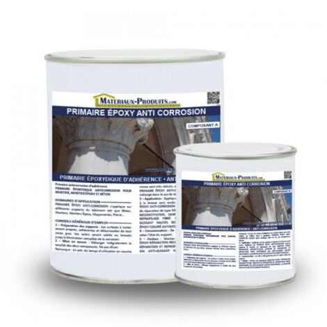 Primaire epoxy anti-corrosion - 1.5 Kg Jaune clair - MATPRO