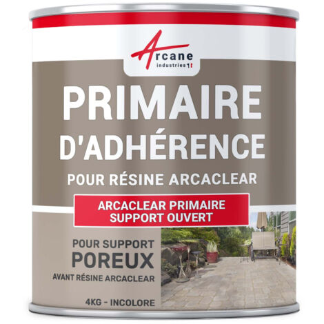 Primaire pour résine arcaclear : arcaclear primaire support poreux - 4 kg - ARCANE INDUSTRIES