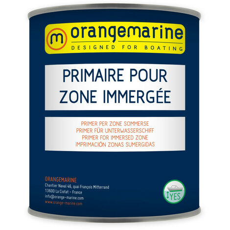 Primaire pour zones immergées - ORANGEMARINE - 2.5 l - argent