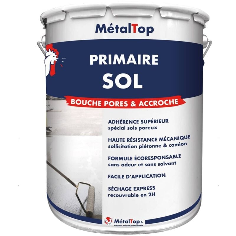 Primaire Sol - Pot 5 l - Incolore Metaltop