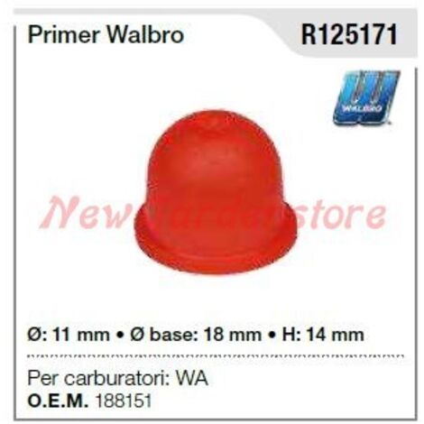 Primaire WALBRO pour carburateur de tondeuse WA R125171