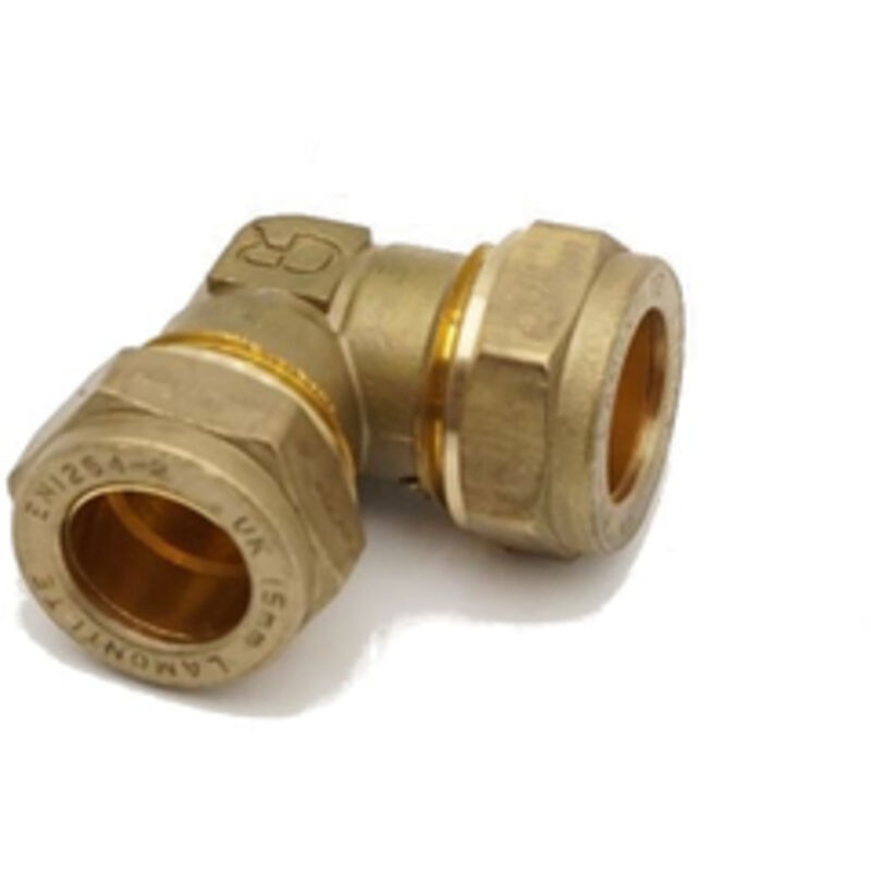 Image of PrimaPlus 15mm Brass Compression Elbow Fittings&hellip;